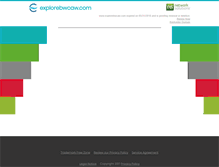 Tablet Screenshot of explorebwcaw.com
